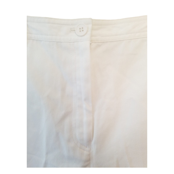Studio Works White Capri Shorts Women's size 12P 32 Inseam 12 in NWT - Picture 5 of 10
